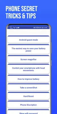 All Mobile Secret Codes & Tips android App screenshot 3