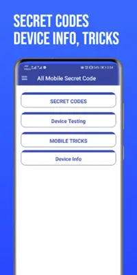 All Mobile Secret Codes & Tips android App screenshot 6